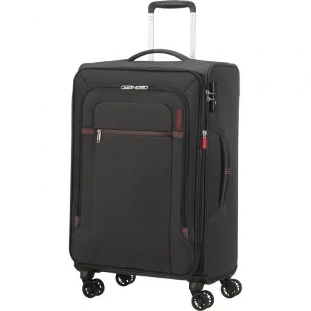 American Tourister Maleta Crosstrack Spinner Expansible 67cm Gris y Rojo 4 Ruedas American Tourister Maleta Crosstrack Spinner Expansible 67cm Gris y Rojo 4 Ruedas